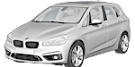 BMW F45 U1182 Fault Code